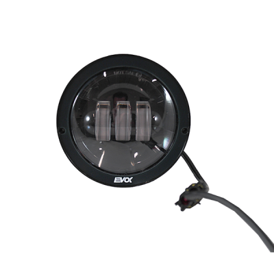 Complete front LED headlight Without Angel Eyes Bottom Black Evok Iron LED for Piaggio SI FL2