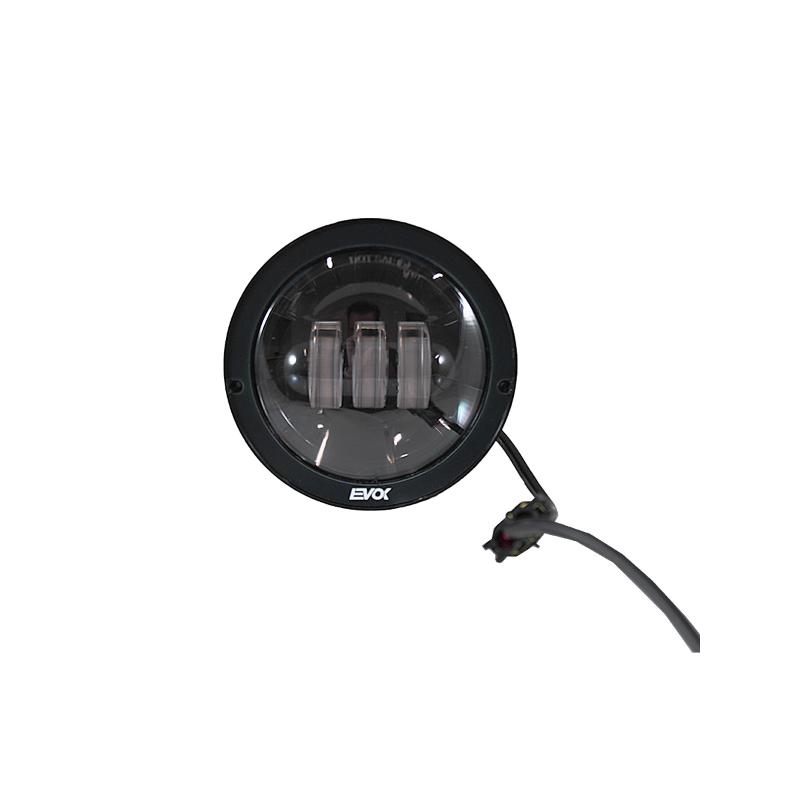 Complete front LED headlight Without Angel Eyes Bottom Black Evok Iron LED for Piaggio SI FL2 Lighting and Bulbs Evok