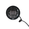 Kompletter LED-Frontscheinwerfer ohne Angel Eyes, schwarzer Grund, Evok Iron LED für Piaggio SI FL2 Beleuchtung und Lampen Evok