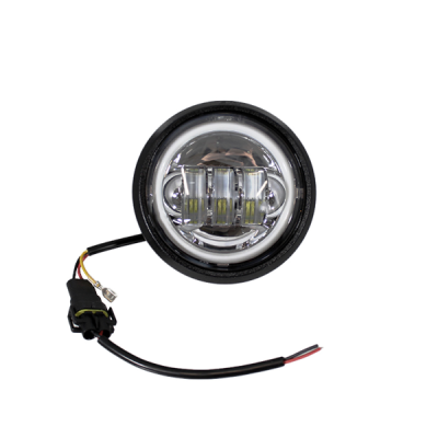 Luz delantera completa Iron LED Fondo cromado EVOK Piaggio Vespa 125cc primavera et3