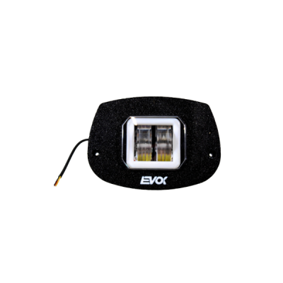 Complete Evok Iron led front light for Piaggio Ciao two lenses