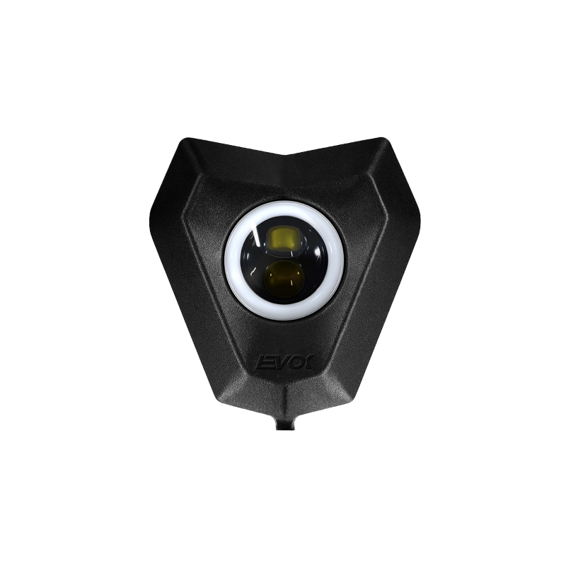 Phare avant complet 2 lentilles forme ronde Evok Iron led pour KTM Éclairage et Ampoules Evok