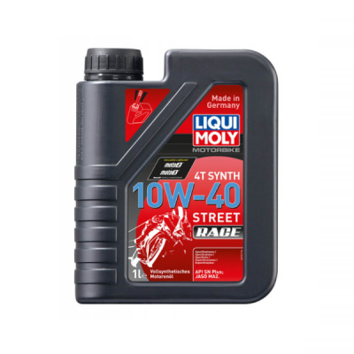 LIQUIMOLY Engine oil 4T 10W-40 Street Race 1L Olii Motore LIQUI MOLY