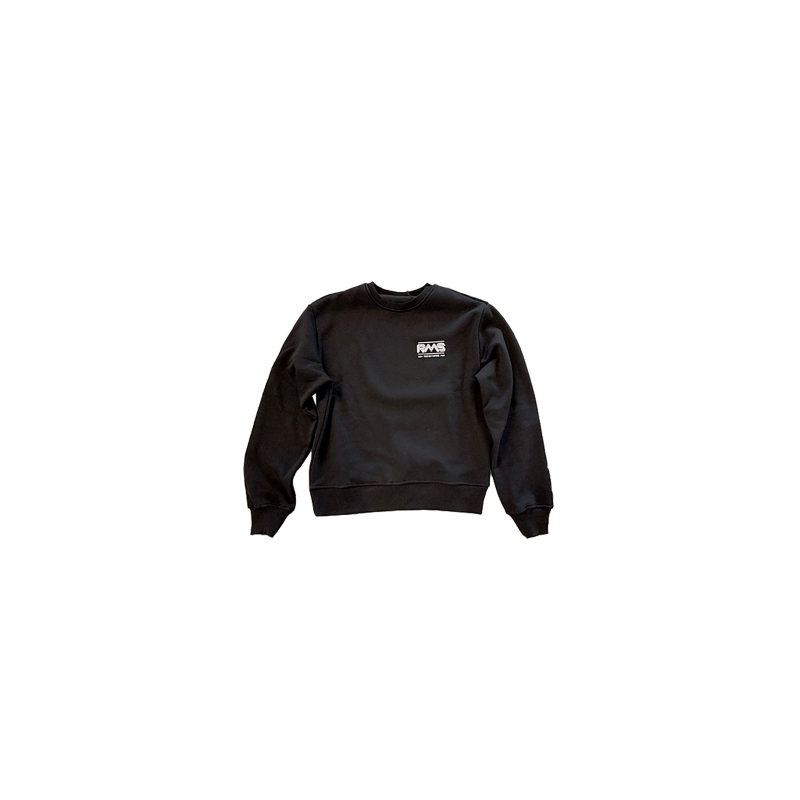 BLACK RMS CREW NECK SWEATSHIRT SIZE S Gear RMS