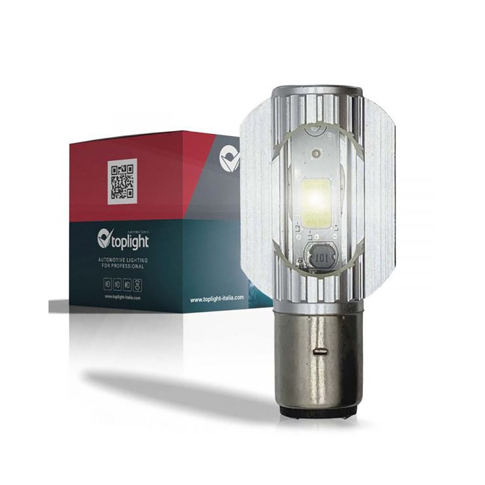 12V Led BA20D Lampade Alogene TOPLIGHT