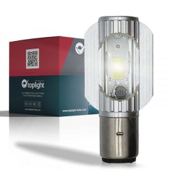 12V Led BA20D Lampade Alogene TOPLIGHT