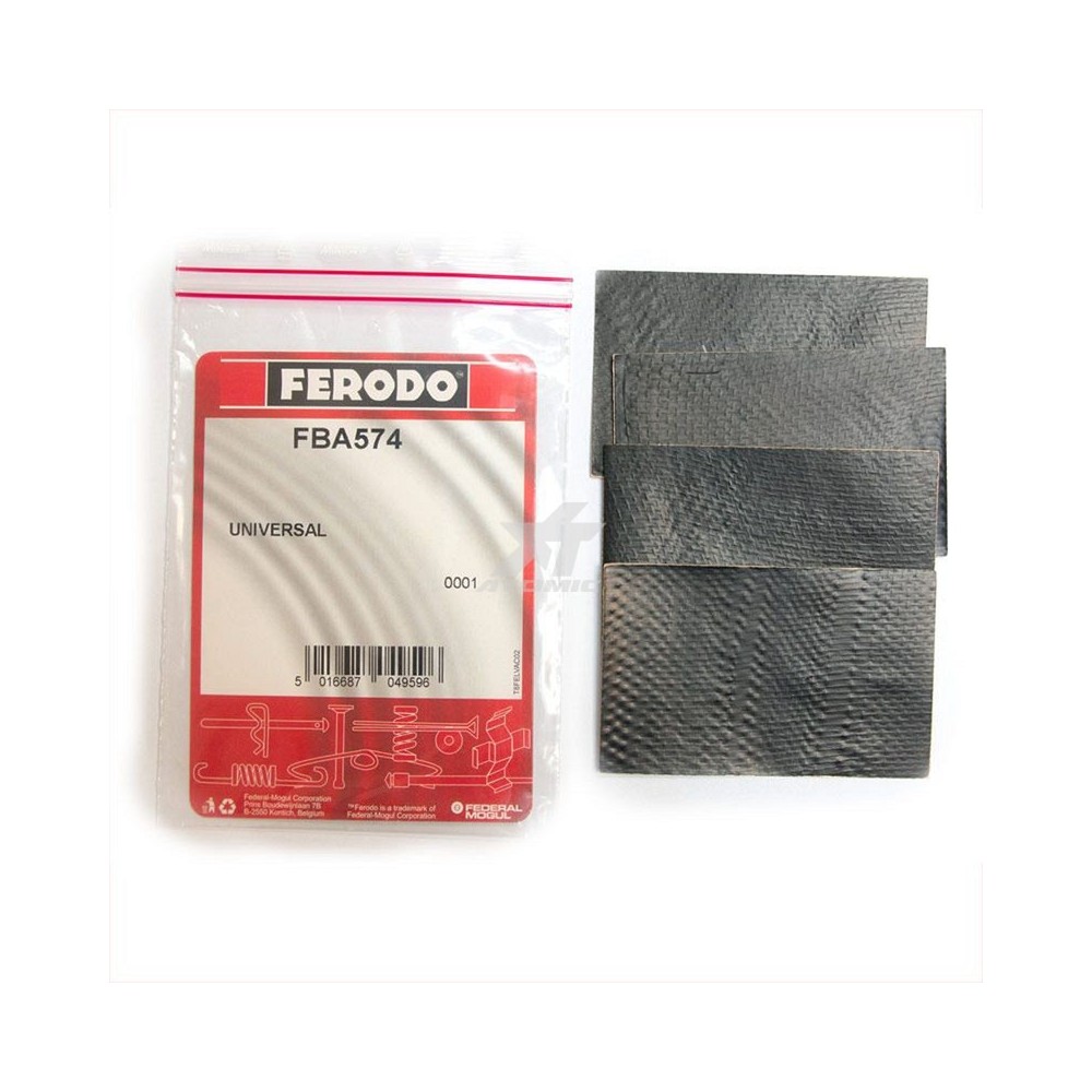 Placchette Adesive Antirumoreper Pastiglie 4PZ. Cura e manutenzione Ferodo