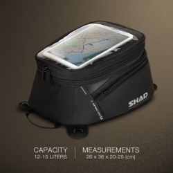 SL20 Tank Bag Borse Morbide Serbatoio SHAD