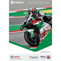 Panneau Castrol Race 70x100cm Consommables RIDE-UP