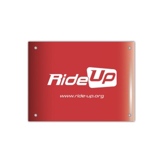Ride Up Schild 40x30 Cm Verbrauchsmaterial RIDE-UP