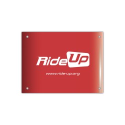 Ride Up Schild 40x30 Cm Verbrauchsmaterial RIDE-UP