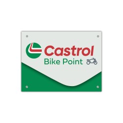 Placa Castrol Bike Point 40x30cm Consumibles CASTROL