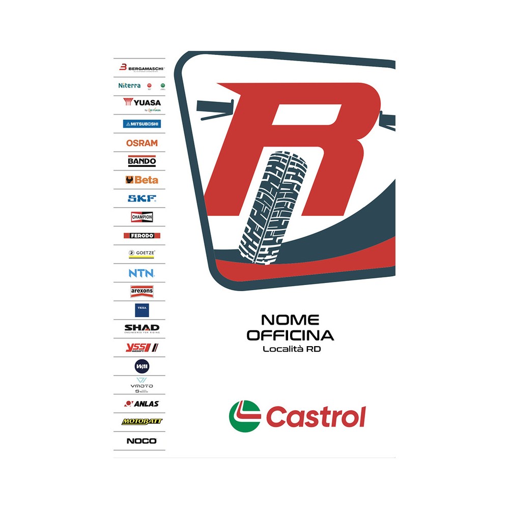 Pannello Partners Rdp 70x100 Cm Materiali di consumo RIDE-UP