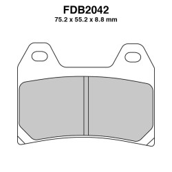 Pastiglie Ferodo FDB2042KST per APRILIA Dorsoduro 75000 10-11 e altri modelli Mescola Sinter Moto Ferodo