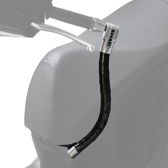 Fissaggio Lucchetto Manubriohonda Forza 350 23- per HONDA Forza 125 23- e altri modelli Cavi Corazzati SHAD