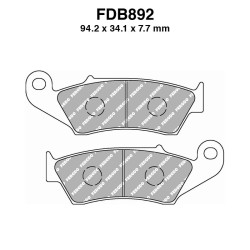 Ferodo Brake Pads FDB892EFP for BETA RR 4T Enduro 450500 12-15 and other models Mescola Organica Moto Ferodo