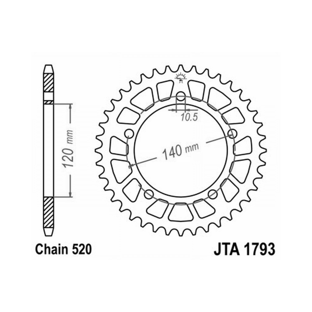 Corona All.7075T6 Jta 1793 z43BLK Corone JT