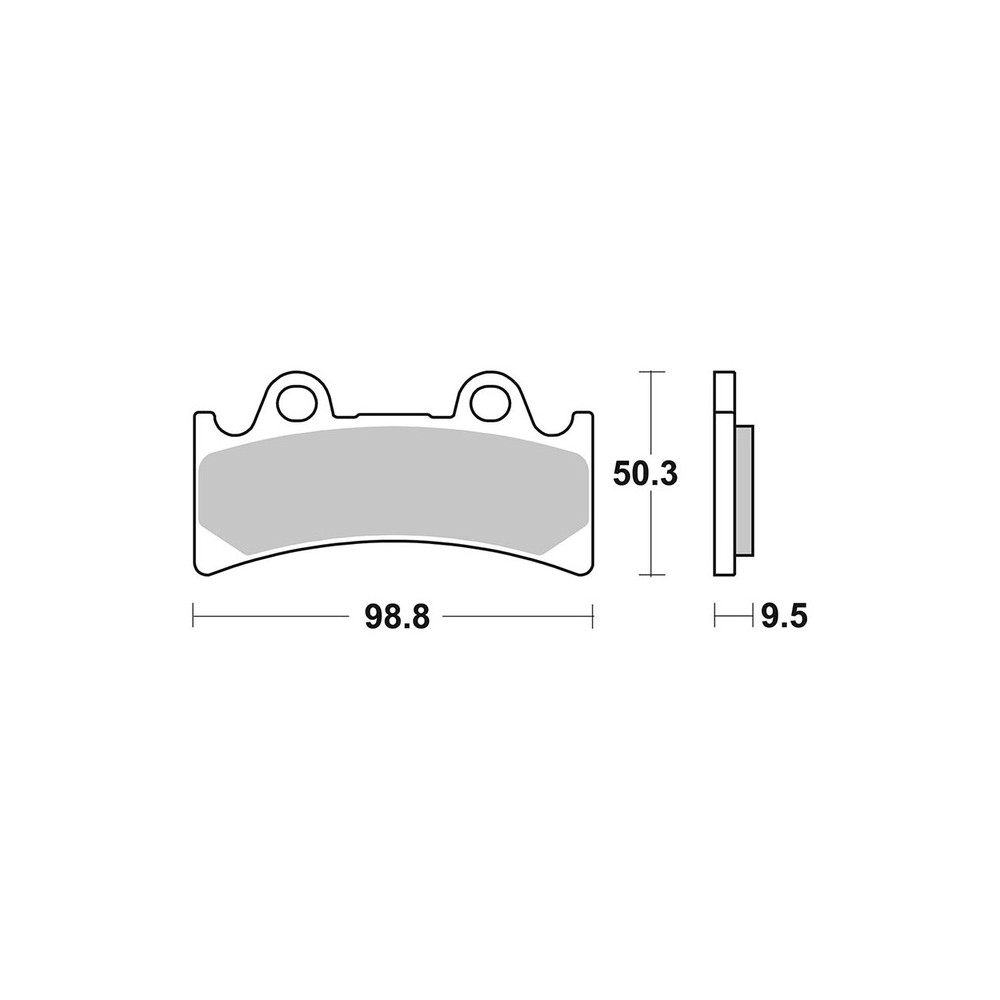 Bremsbeläge Brembo SA07YA32SA Bremsen Brembo
