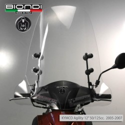 Parabrezza Pro Kymco AGILITYR16 50125150 08-14 per BENELLI Caff Nero 125200 11-16 e altri modelli Parabrezza BIONDI