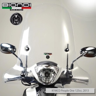 Windscreen People One Lastraoem for KYMCO People One 125 13- Parabrezza BIONDI