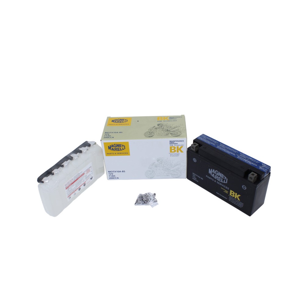 Batteria Marelli MOTX10A-Bscon Acido Batterie Sigillate MAGNETI MARELLI