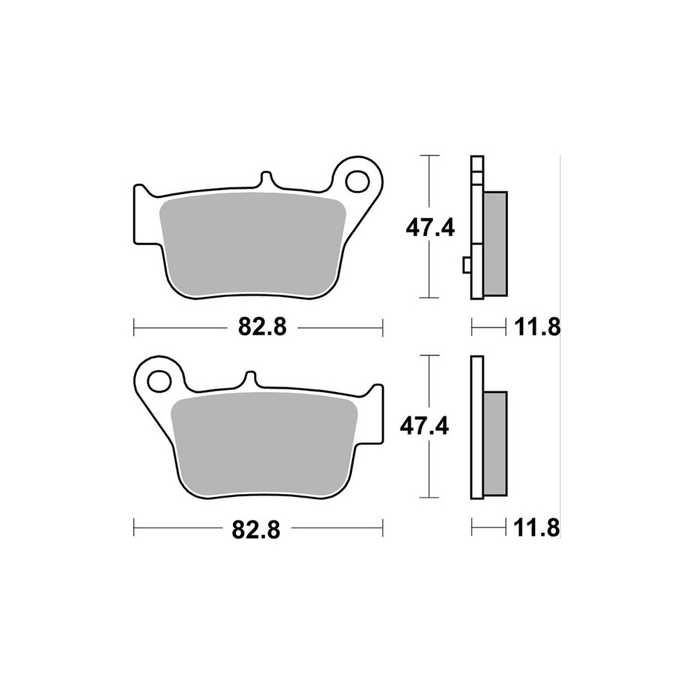 Brake Pads Brembo CC07103 Brakes Brembo