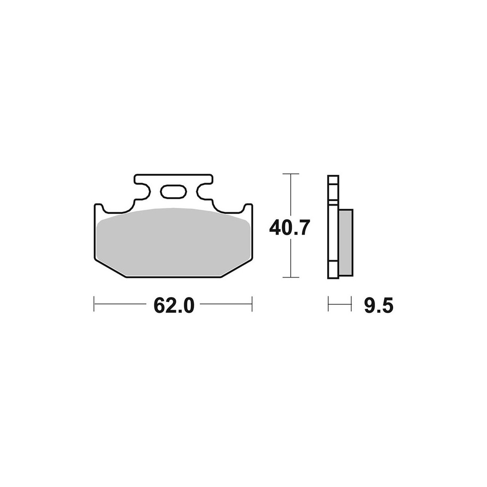 Brake Pads Brembo SD07SU18SD Brakes Brembo