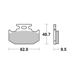 Brake Pads Brembo SD07SU18SD Brakes Brembo
