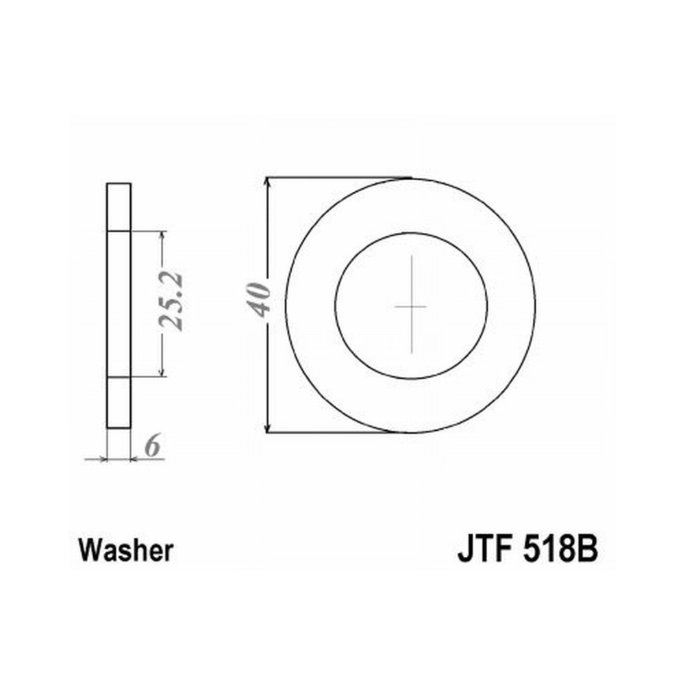 Rondella JT518B Pignoni JT