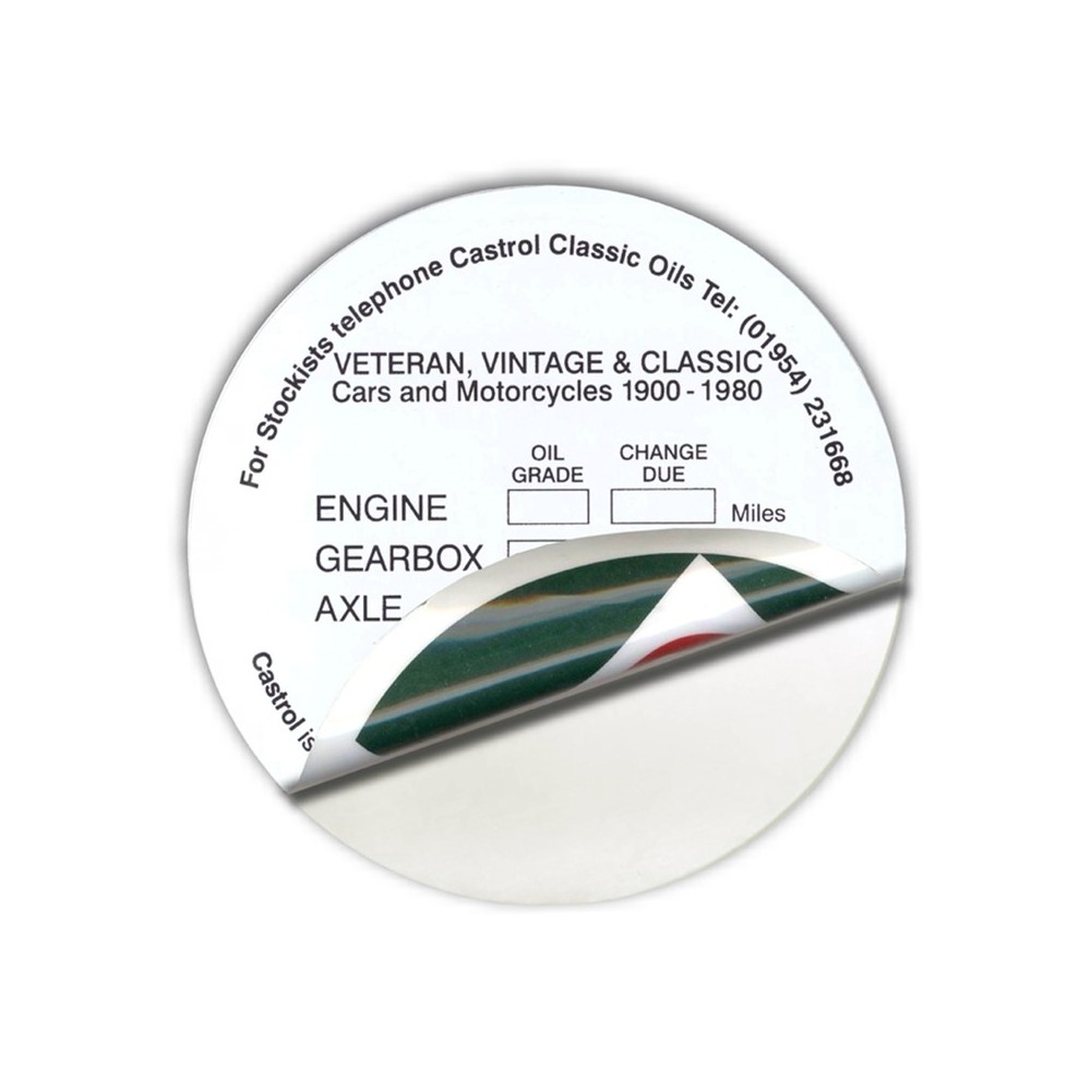 Adesivo Da Vetro Castrolclassic Altro CASTROL CLASSIC