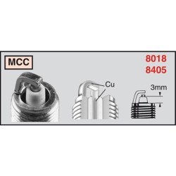 Spark Plug CHAMPION8018 CCH80181 Candele Champion