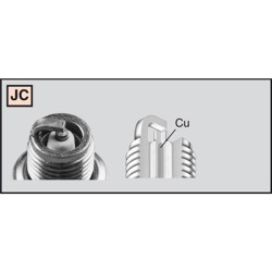 Candela Champion L77JC4 per KAWASAKI KH 5 00 e altri modelli Candele Champion