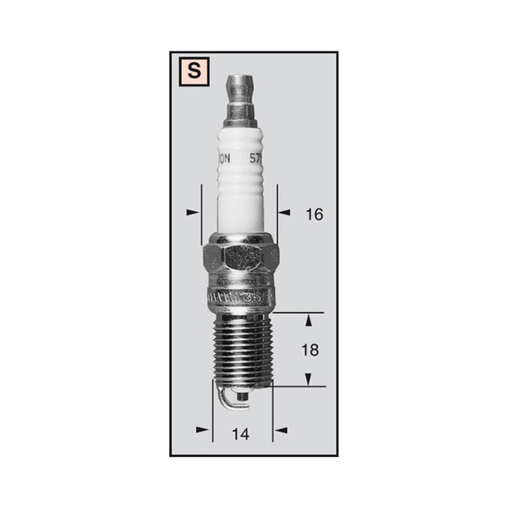 Candela Champion RS14YC6 CCH13 per BOSS HOSS All models 00 Candele Champion