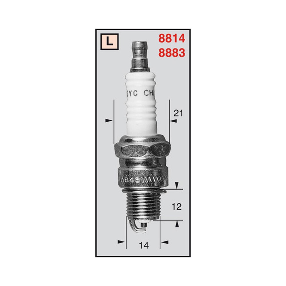Spark Plug CHAMPIONUL81C CCH835 Candele Champion