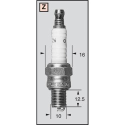 Candela Champion Z9Y per HONDA XL 70 e altri modelli Candele Champion