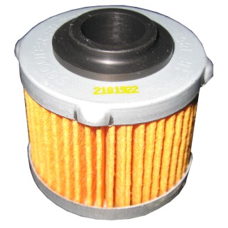 Oil Filters | The oil filter traps the particles that build up in the engine oil during use, protecting bearings, bushings and moving parts from wear. It should be replaced at every oil change to keep lubrication effective and extend engine life.Here you find oil filters from HIFLO FILTRO, Champion, MAHLE, UFI and Nypso, covering road bikes, naked bikes, scooters and cruisers across small and large displacements. Pick the right one by checking your bike's model and year, or by matching the original part number listed in the product details.