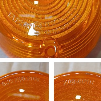 Indicator Lens Guzziright-Left for MOTO GUZZI T3 820 79-85 and other models Fanaleria e Lampade ALTRO