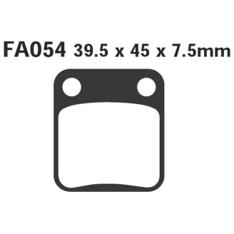 Brake Pads Sfa Daelim 50125 Brakes EBC