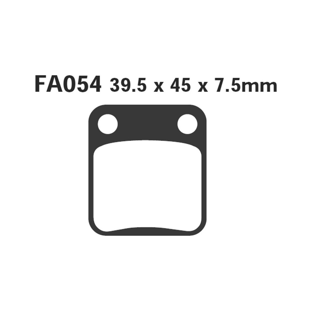 Brake Pads Sfa Daelim 50125 Brakes EBC