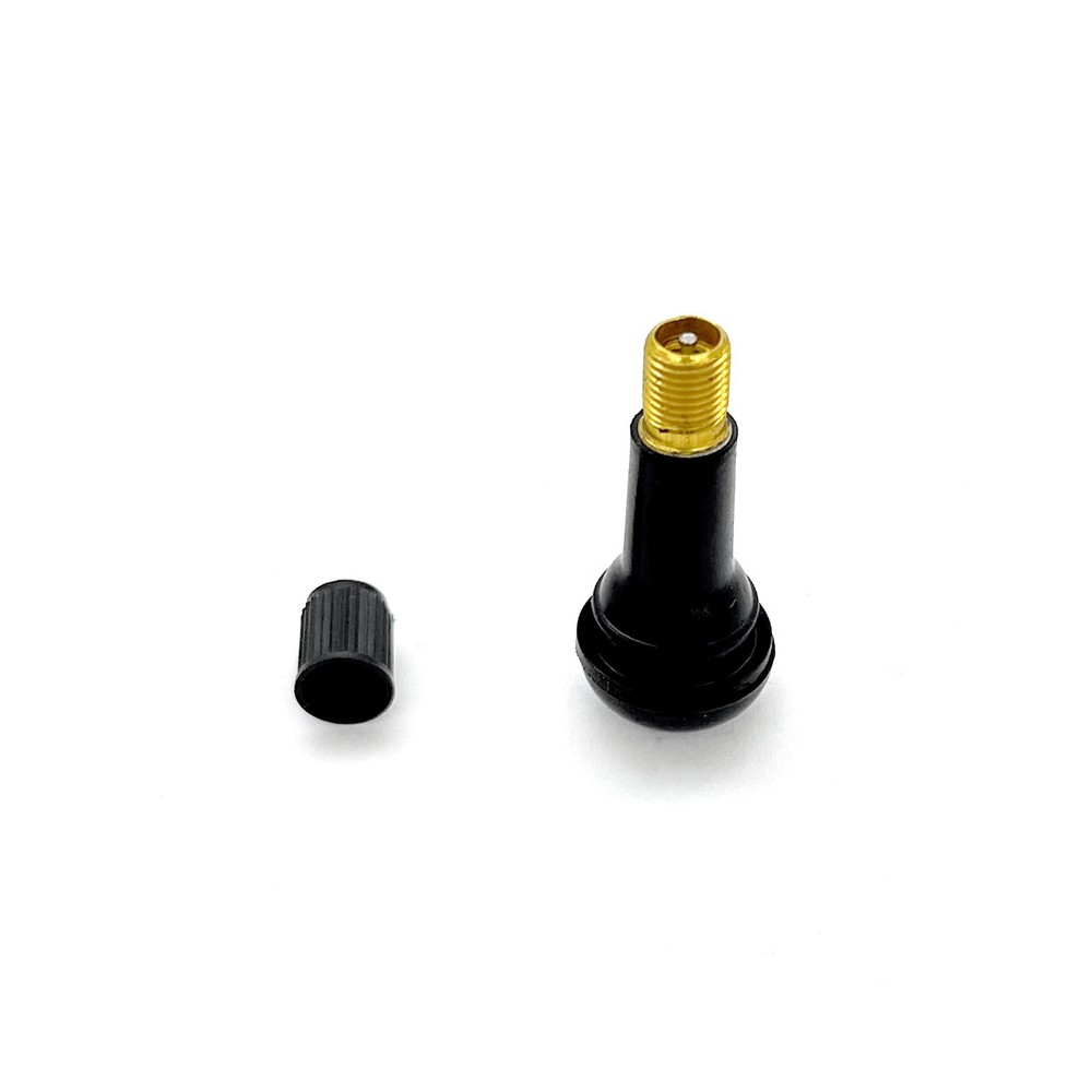 Valvola Pneumatico Lunga 35mmRIVESTITA In Gomma Accessoires pneumatiques OKYAMI