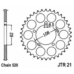 Rear Sprocket Jt 21 z40 Corone JT