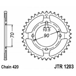 Couronne Jt 1203 z42 Couronnes JT