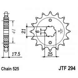 Pignone Jt 294 z15 Pignoni JT