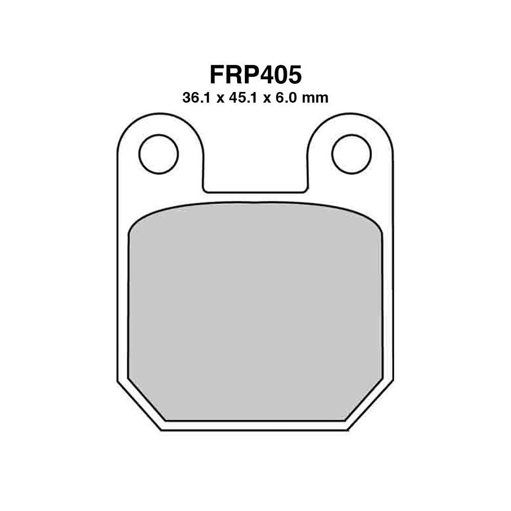 Pastillas Ferodo FRP405SG para APRILIA TXR M 312 88-88 TX M 312 88-88 TX M 125 86-86 TX 300 86-86 y otros modelos Frenos Ferodo