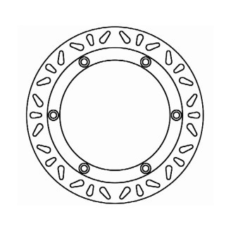 Brake Disc Honda Gl 1500 88-00 for HONDA GL 1100 Goldwing 82-83 and other models