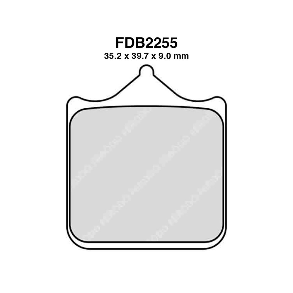 Pastillas de freno Ferodo FDB2255KST para BMW S1000RR 1000 15-15 S1000RR 1000 10-14 S1000R 1000 14-14 Frenos Ferodo