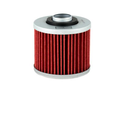 Oil Filters | The oil filter traps the particles that build up in the engine oil during use, protecting bearings, bushings and moving parts from wear. It should be replaced at every oil change to keep lubrication effective and extend engine life.Here you find oil filters from HIFLO FILTRO, Champion, MAHLE, UFI and Nypso, covering road bikes, naked bikes, scooters and cruisers across small and large displacements. Pick the right one by checking your bike's model and year, or by matching the original part number listed in the product details.