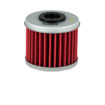 Oil Filters | The oil filter traps the particles that build up in the engine oil during use, protecting bearings, bushings and moving parts from wear. It should be replaced at every oil change to keep lubrication effective and extend engine life.Here you find oil filters from HIFLO FILTRO, Champion, MAHLE, UFI and Nypso, covering road bikes, naked bikes, scooters and cruisers across small and large displacements. Pick the right one by checking your bike's model and year, or by matching the original part number listed in the product details.
