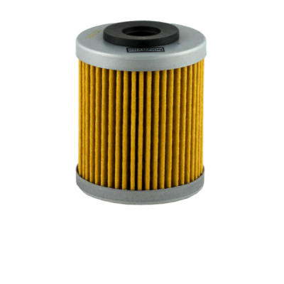 Oil Filters | The oil filter traps the particles that build up in the engine oil during use, protecting bearings, bushings and moving parts from wear. It should be replaced at every oil change to keep lubrication effective and extend engine life.Here you find oil filters from HIFLO FILTRO, Champion, MAHLE, UFI and Nypso, covering road bikes, naked bikes, scooters and cruisers across small and large displacements. Pick the right one by checking your bike's model and year, or by matching the original part number listed in the product details.