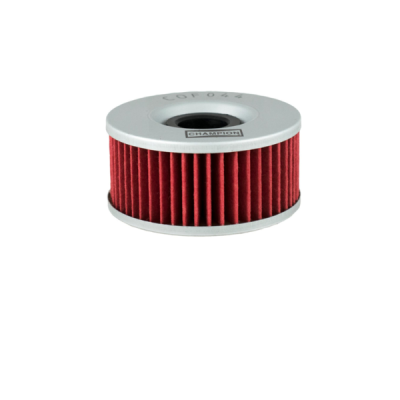 Oil Filters | The oil filter traps the particles that build up in the engine oil during use, protecting bearings, bushings and moving parts from wear. It should be replaced at every oil change to keep lubrication effective and extend engine life.Here you find oil filters from HIFLO FILTRO, Champion, MAHLE, UFI and Nypso, covering road bikes, naked bikes, scooters and cruisers across small and large displacements. Pick the right one by checking your bike's model and year, or by matching the original part number listed in the product details.